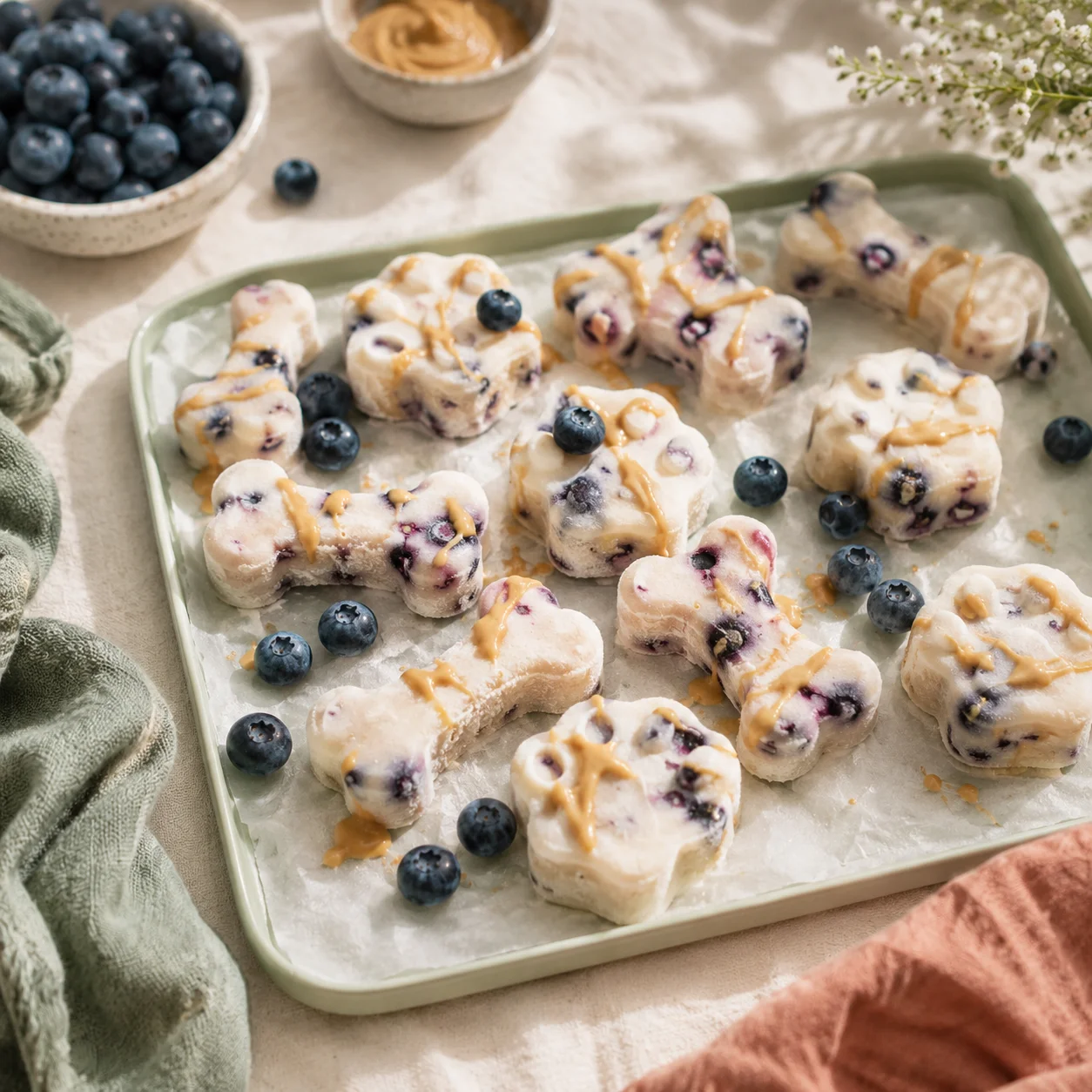 Biscuiți congelați pentru câini
